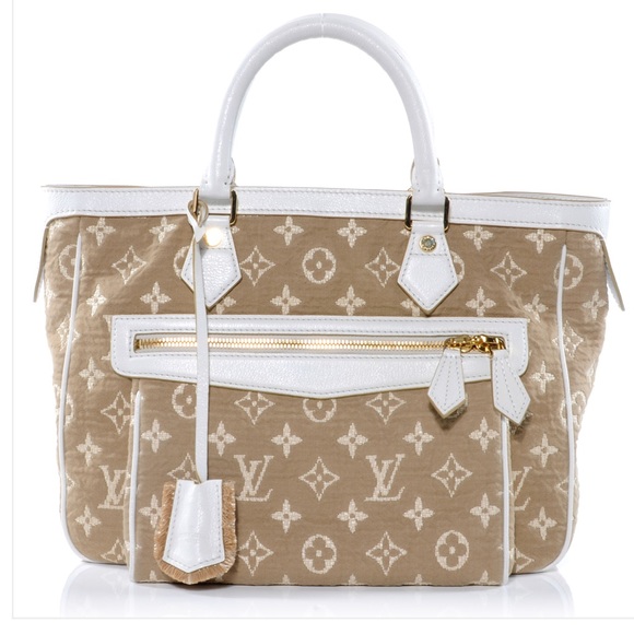 Louis Vuitton Monogram Sabbia Cabas Blanc - Picture 3 of 6